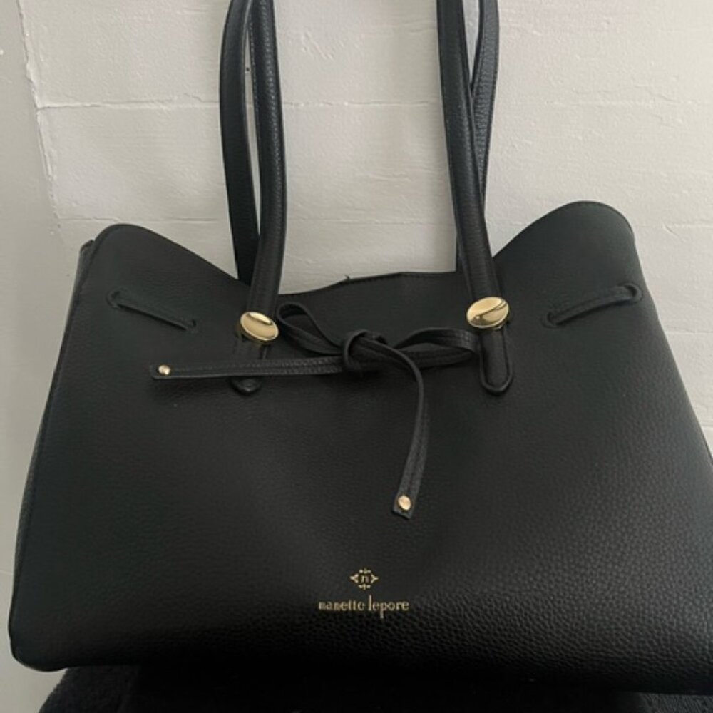 Nanette Lepore Tote Bag Black